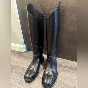 Jil Sander Leather Boots Women (Like New)